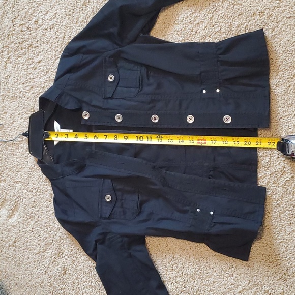 Black crop jacket - Picture 6 of 8